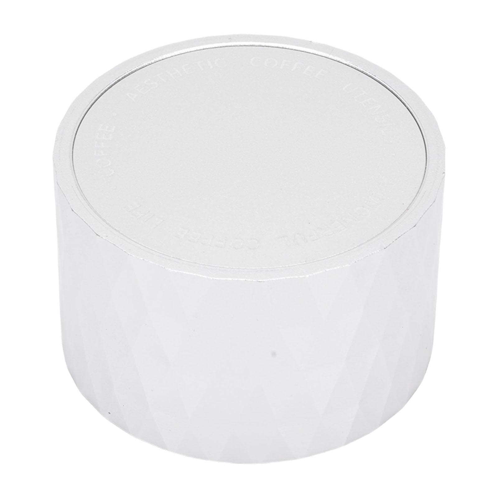 Распределитель кофе из нержавеющей стали с регулируемой глубиной, инструмент для распределения, гравитационный распределитель кофе, выравниватель для дома Silver 53MM