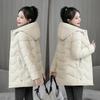 Women Winter Coat Jacket Warm Down Cotton Parkas Ladies Mid-Length Hooded Cotton Padded Coats Female Jackets Overcoat