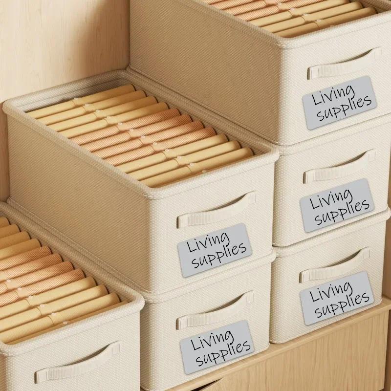 Wholesale Waterproof Label Stickers Kitchen Spice Bottle Jars Classification Labels Home Office Self-adhesive Storage Stickers