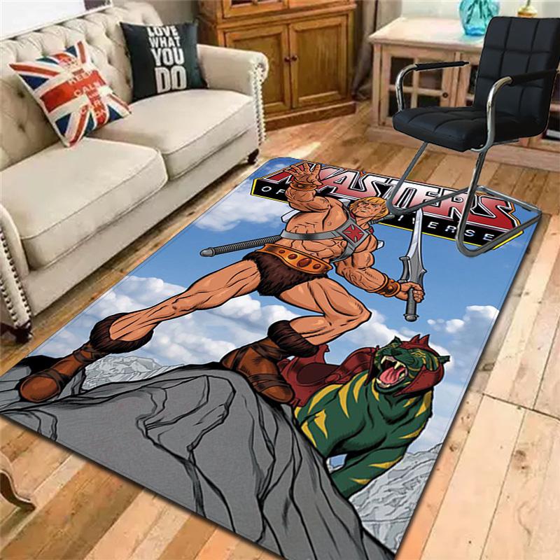 He-Man Rug Floor Mat for Living Room or Bedroom Soft and Comfortable Carpet a Gift for Birthday and Holiday.SFF0917085