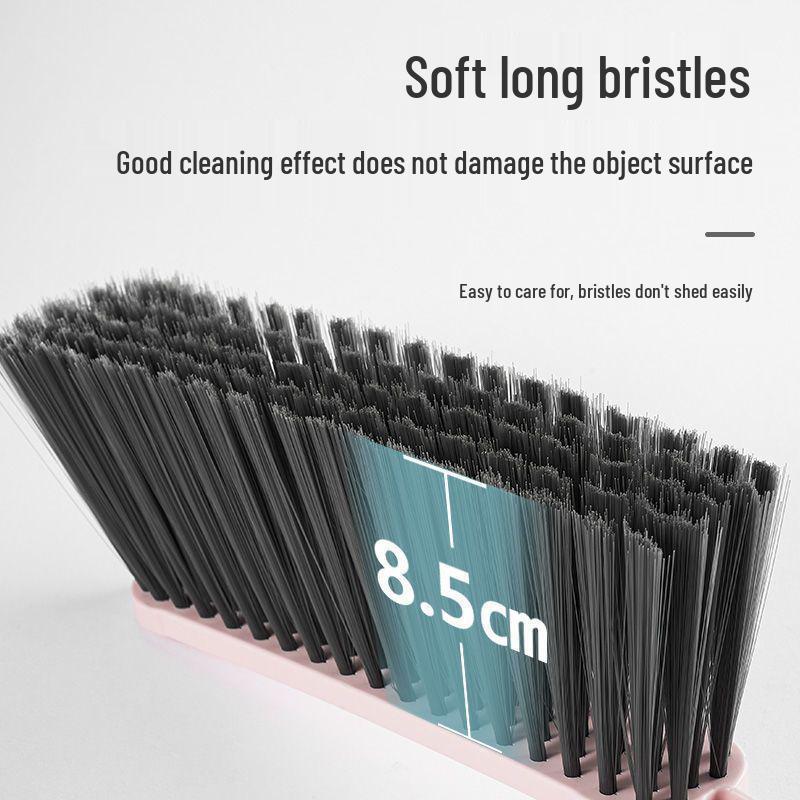 Multifunctional Soft Bristle Bed Brush for Quick Dust Removal - Safe on Sheets and Clothes