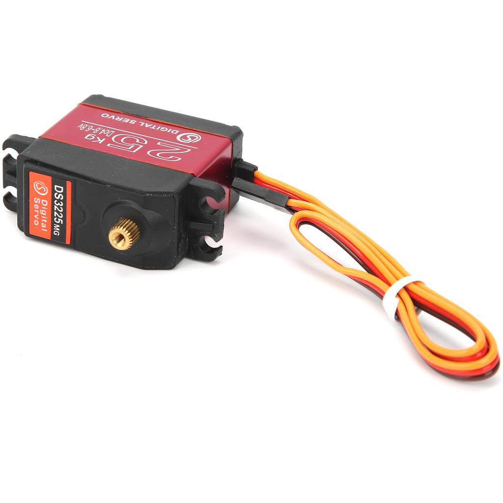 DS3225MG 25KG RC Waterproof Digital Servo with High Torque for 1 8 1 10 1 12 RC Car