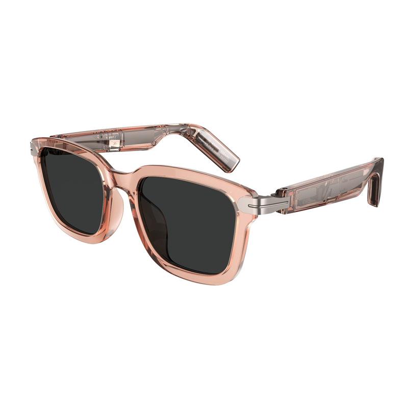 G01 Transparent AI Translation Smart Glasses with Bluetooth Music Capability.