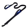 Pet Leash Nylon Woven Reflective Double Handle Dog Walking Rope Dog Products Explosion-proof Leash Dog Rope