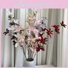 Artificial Silk Zephyr Lily Single Stem For Photography Props Event Styling