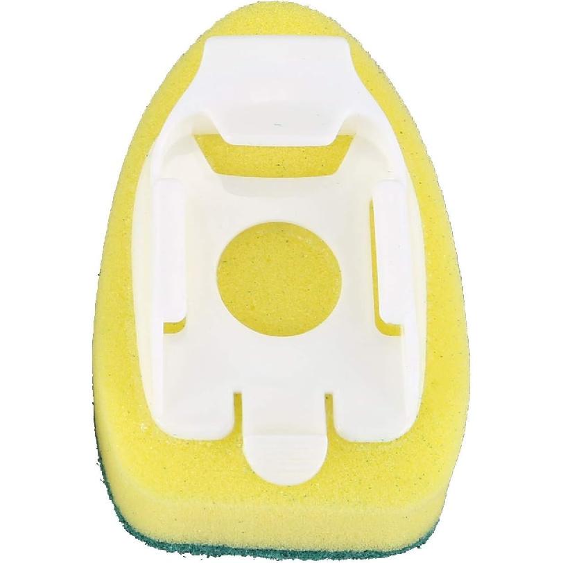 6 Pack Dish Wand Refills Sponge Heads, Brush Replacement Pads for Kitchen Cleaning