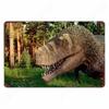 Dinosaur Retro Metal Tin Sign Wall Decor 20x30cm