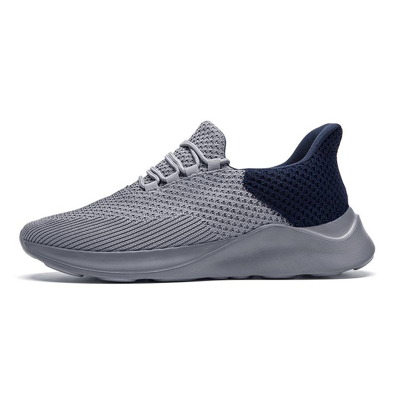 Athletic Leisure Shoes for Men Women Air Mesh Sneakers Lightweight Cushioned Comfort Walking Shoes Non-Slip Sole Casual Wear