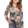 Girls' Button-Down Shirt - Long Sleeve Dress Blouse