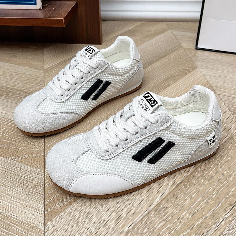 22 autumn new breathable mesh thin board shoes casual running German training shoes platform Forrest Gump shoes