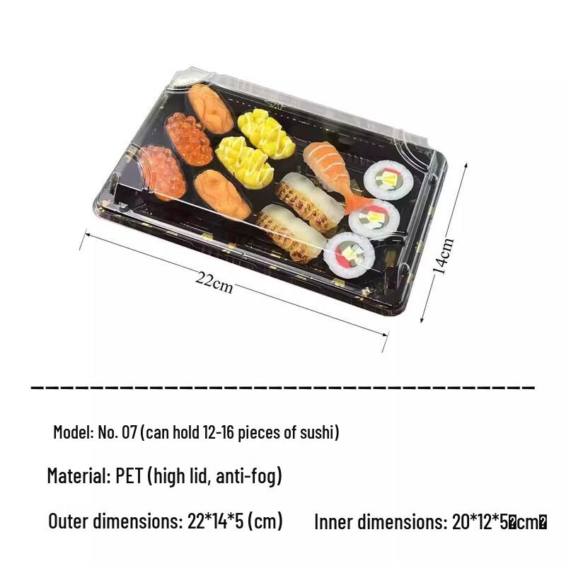Miaojiayi Disposable Sushi Takeout Containers