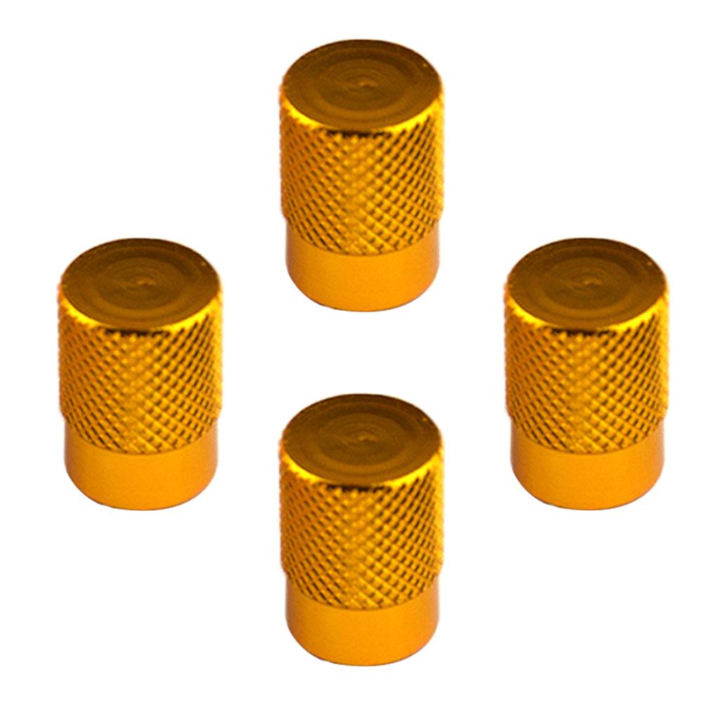 Wheel Stem Air Valve Caps Covers Dustproof Metal Tire Dust Stems Protector for Automotive Motorcycle Bicycle