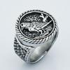 Blackened Magpie Bird Ring