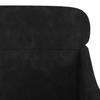 Armchair Black 63x76x80 Cm Velvet