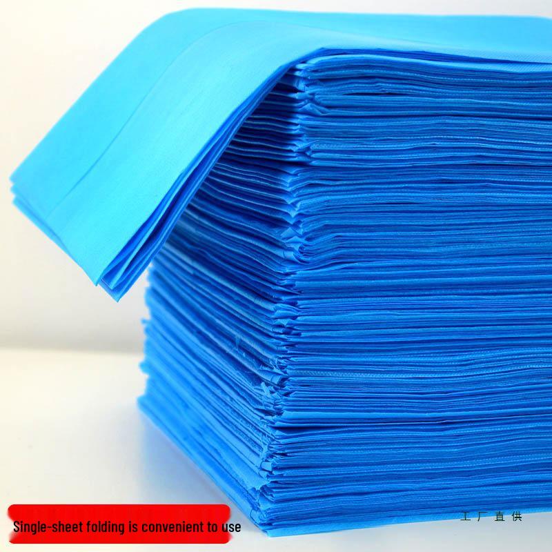 Thickened Waterproof & Oil-Proof Disposable Massage Bed Sheets with Face Hole