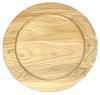 Alphax Round Wooden Hinoki Plate, 20.5cm, AP-914341