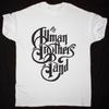 Vtg The Allman Brothers Band Bavlněná Bílá Plná Velikost Pánské Dámské Tričko US106