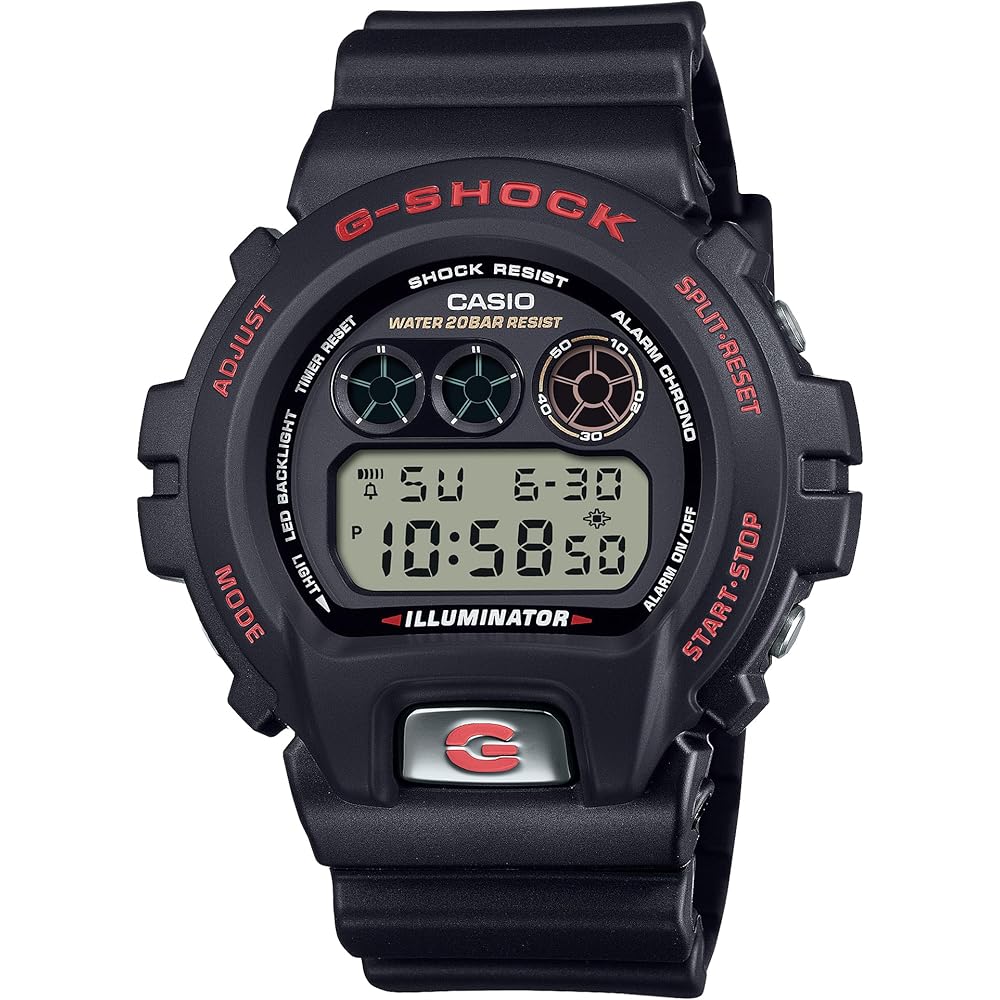 Casio G-Shock DW-6900 30th Anniversary Men s Watch Black Resin Case Water Resistant