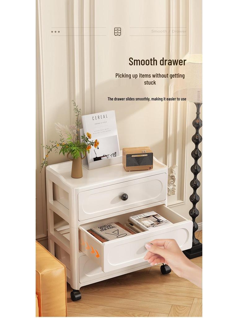 Seven-Layer No-Assembly Multi-Layer Plastic Storage Cabinet for Kitchen and Bedroom