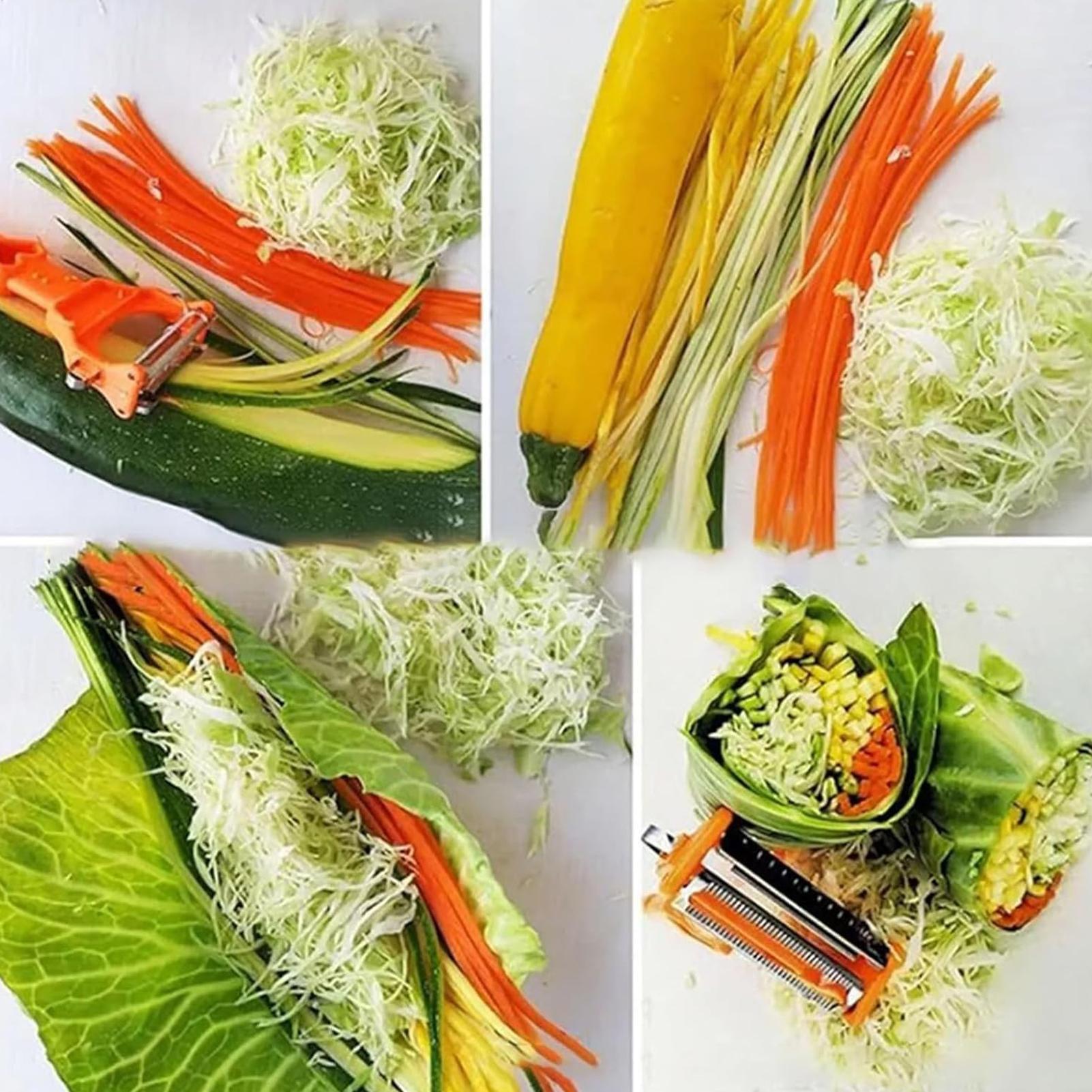 Multi Functional Peeler Fruit Vegetable Peeler Stainless Steel Easy To Clean Multifunctional Vegetable Chopper Tool For Home CN