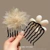 U-Shaped Bow Hairpin & Bun Maker Comb for Women