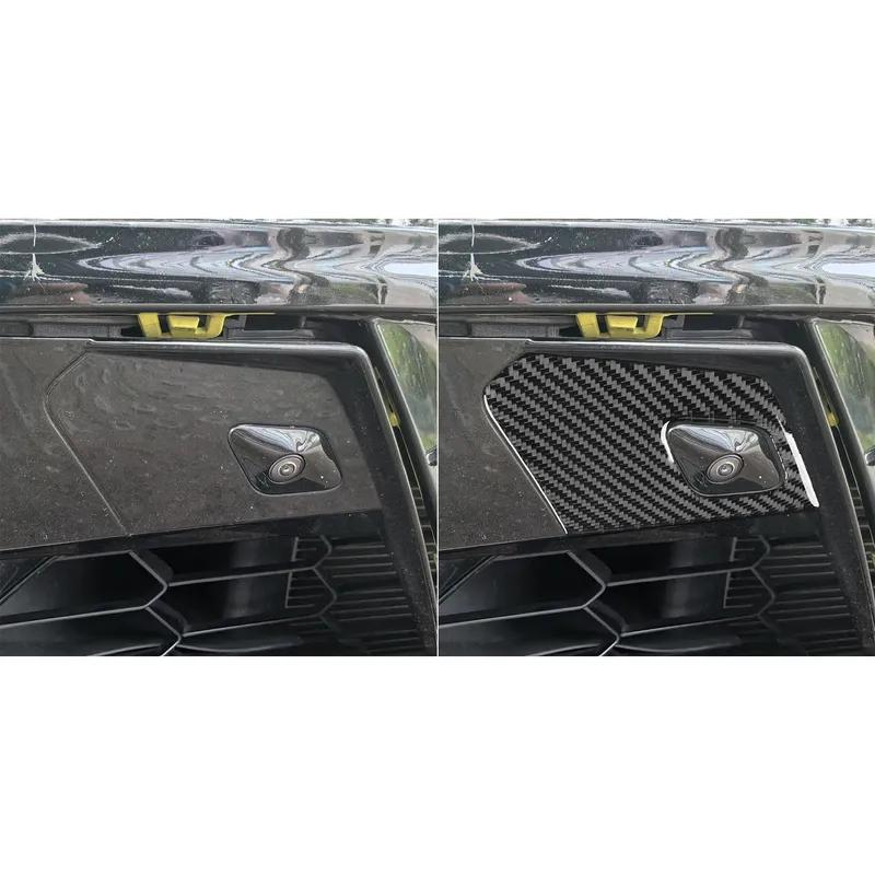 For Chevrolet Corvette C8 Z51 Z06 -2025 Carbon Fiber Door Radar Decorative Panel Car Accessories Exterior Cover Sticker Trim