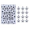 12 Stück Weihnachtsbaumkugeln Fußball Kugel Hängeornament Weihnachtsbaumschmuck für Winterurlaub Party Dekoration