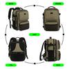 A spacious travel backpack made of waterproof polyester - Himawari