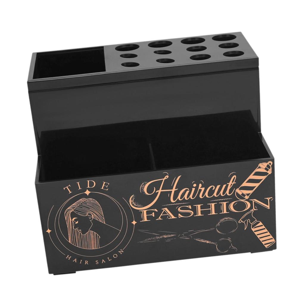 Salon Hairdressing Scissors Rack Barber Holder Box Accessories Shear