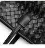 Trendy High-Capacity Woven Tote: 2025 Women's Crossbody & Shoulder Handbag