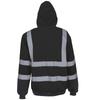 Herren Road Work High VisibilityPullover Langarm Kapuzenpullover Tops Bluse