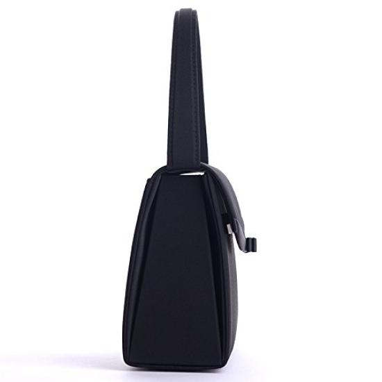 Aurora Black Formal Bag, Water-Repellent, with Layered Black Ribbon, Perfect for Weddings, Funerals, Entrance Ceremonies, Graduations, and Other