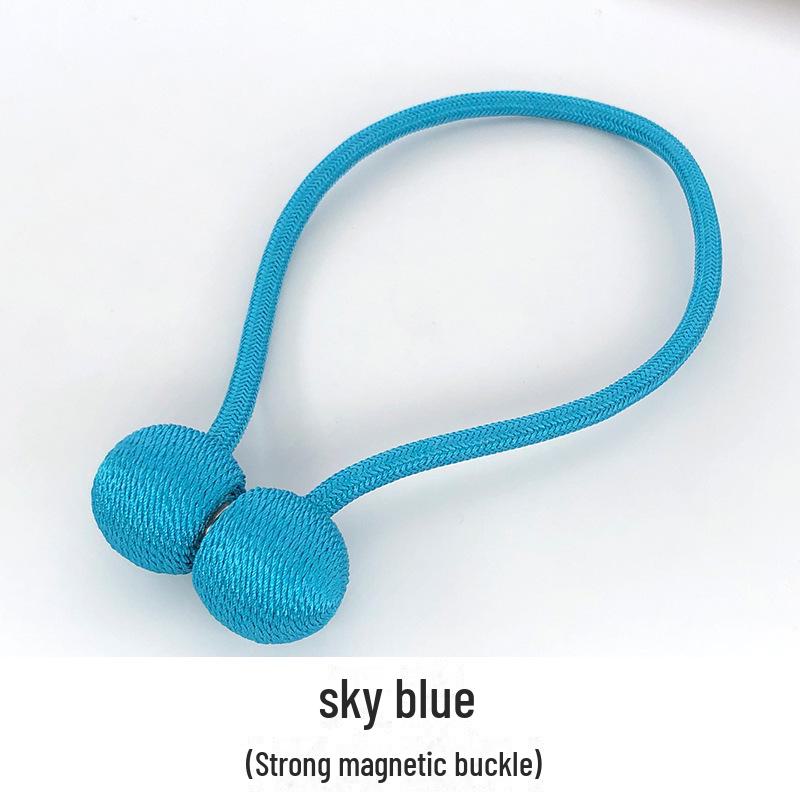 Magnetic Curtain Buckle Strap for Earphones and Window Screens