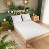 DREAMY PREMIUM Jersey Sheet - White Smooth - 140x200cm