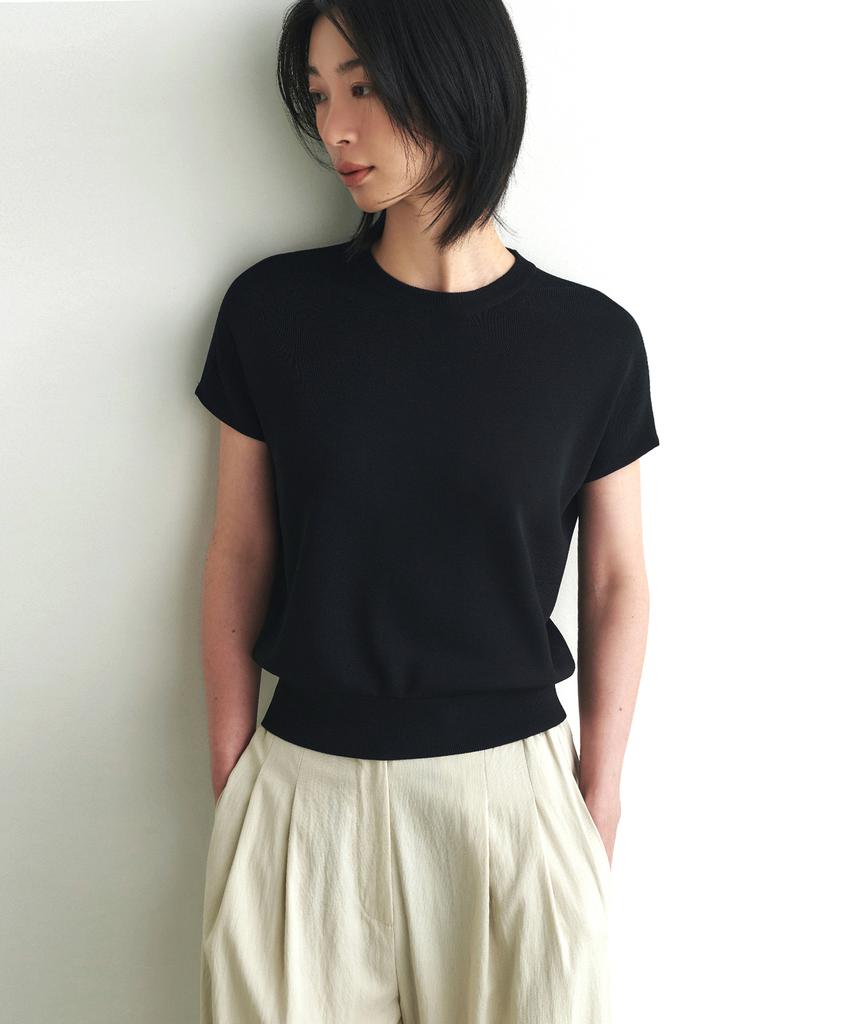 Aesmoeo Lea Dolman Sleeve Knit (Black)