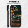 1976 Classic Vintage Cars S-SevilleES Phone Case For iPhone17,16,15,14,13,12 Plus,Max Soft Silicone Black Cover
