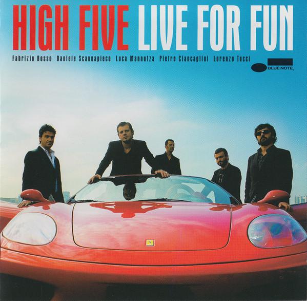 

CD HIGH FIVE Live For Fun TOCJ66496 BLUE NOTE 2009 Japan ObiJazz Used