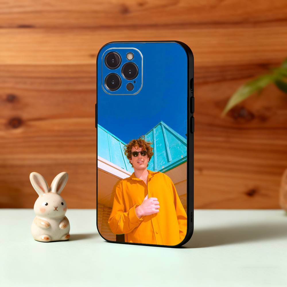 C-Charlie P-Puth Singer Phone Case For iPhone17,16,15,14,13,12Plus,Pro Max,XS,5G Soft Silicone Black Cover