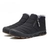 Men Snow Boots Long Plush Ankle Boots Unisex Outdoor Casual Sneakers Warm Fur Winter Men Shoes Durable Non-slip Boot Zapatillas