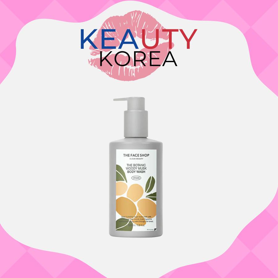 The Face Shop The Botanic Woody Musk Body Wash, 350ml