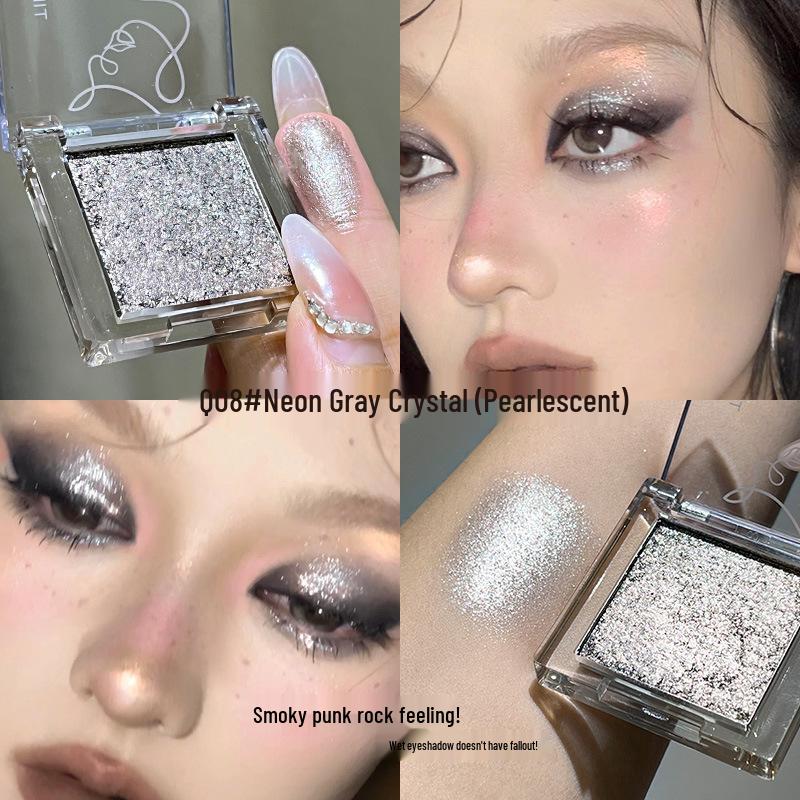 

Одноколінні тіні для повік: Пюре з картоплі Діамантовий блиск - Освітлюючий хайлайтер для початківців