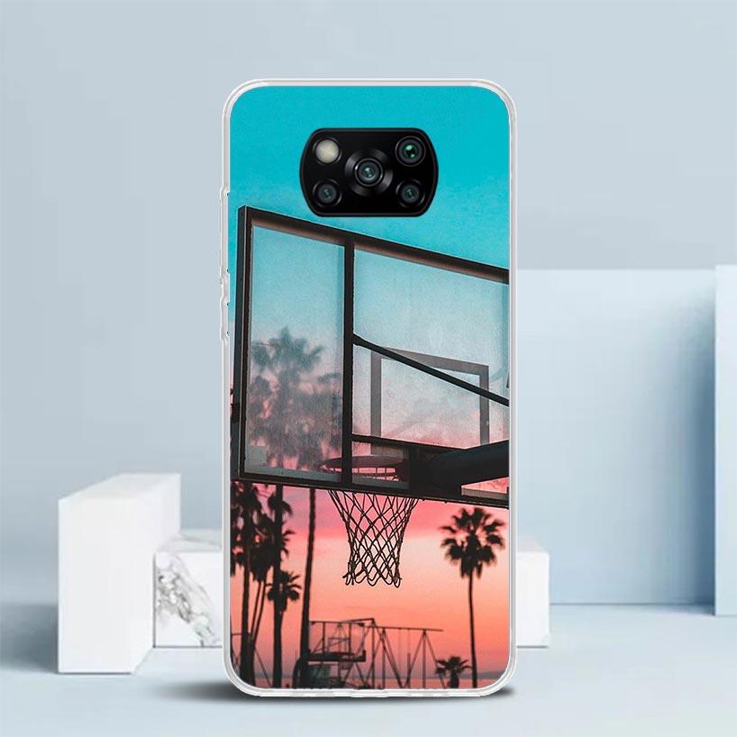 Basketball Basket Play Phone Case For Xiaomi Poco F7 Ultra X5 X6 X7 Pro M7 Redmi 15C 15 13C 13 12C 12 10C 10 10A 9 9C 9A 9T Cove