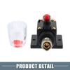 A ABSOPRO Car Circuit Reset Breaker 60A DC 12-48V Circuit Breaker Fuse Holder Car
