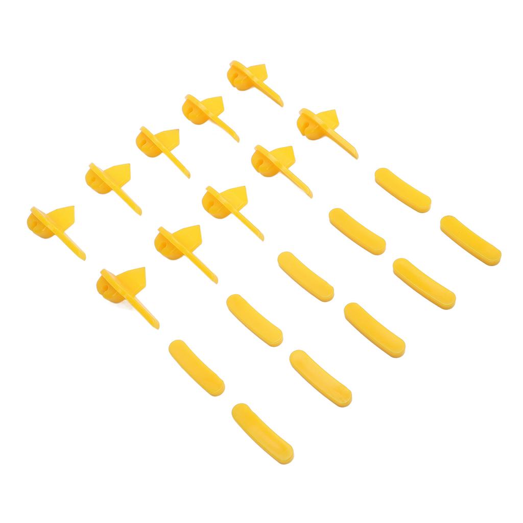 10 Sets Tire Demount Head Enhanced Efficiency Wearproof Tire Changer Mount Duck Head Insert Rim