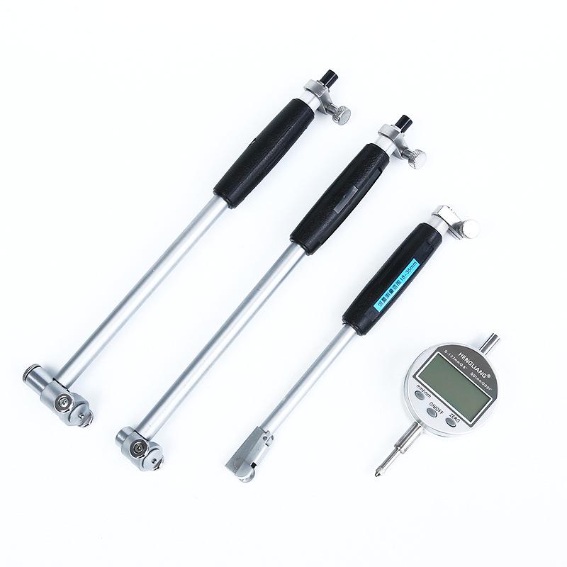 Digital Inner Diameter Micrometer: 18-160mm Cylinder Gauge Dial Indicator