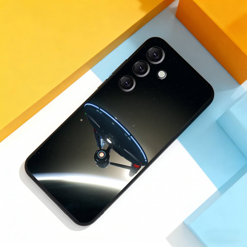 S-Star-Trek S-Ships Cool For Samsung Galaxy A 22,71,53,52,51,72,73,5G,Note,J7,8,9 Phone Case Soft Black Cover