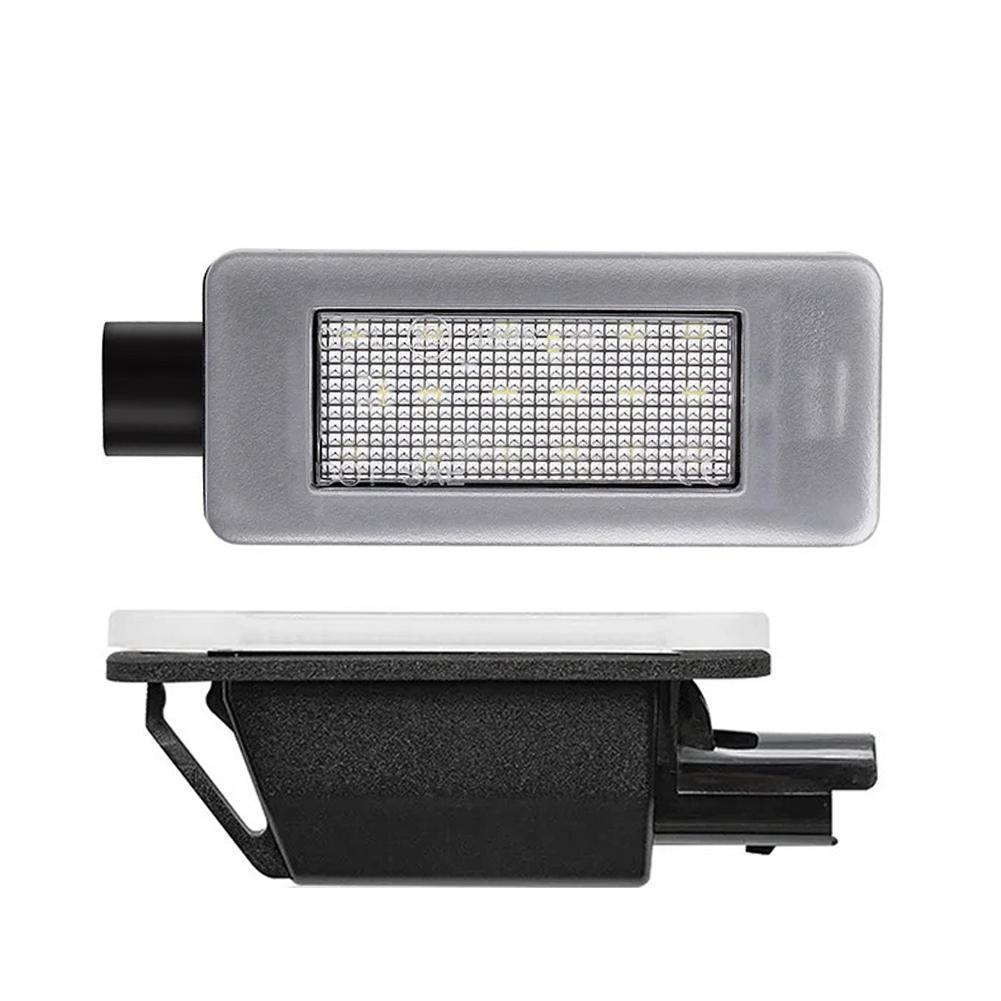 LED Car License Plate Lamps For Peugeot 208 2008 308 3008 5008 II 207 CC LED Number Plate Lamp For Citroen DS3 C3 MK3 DS5 C5