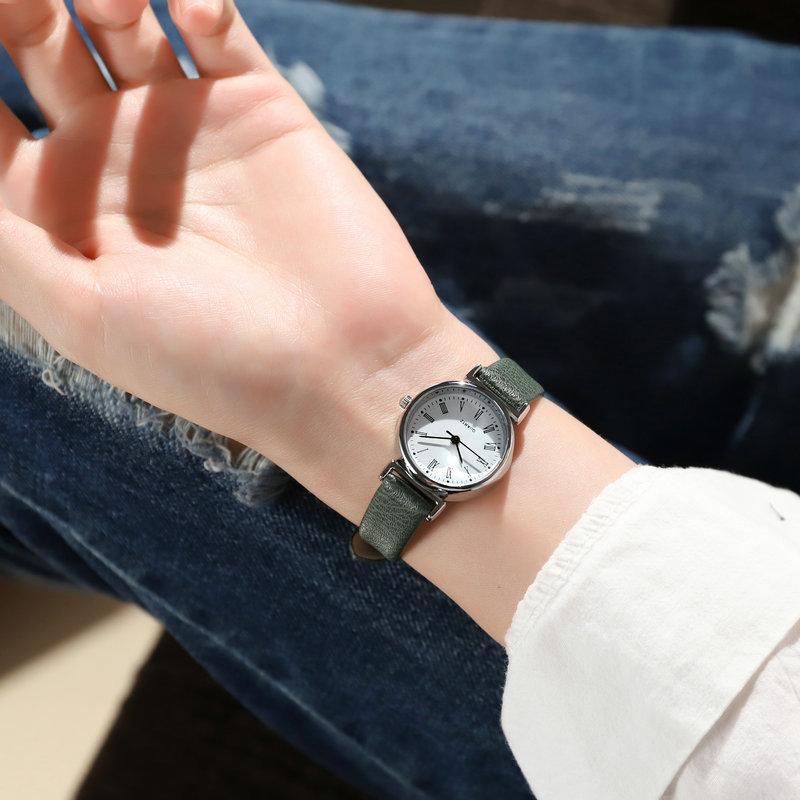 French Niche Exam Fine Watch Mori Female Student Simple Retro Literary Small Freshness College Style Temperament
