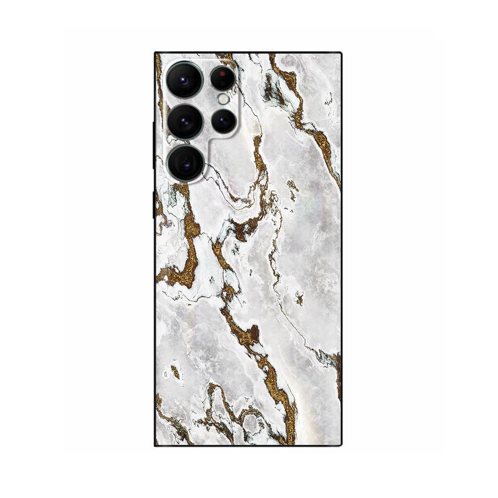 Für Samsung Galaxy S22 Ultra Hülle Abdeckung Für Samsung S23 Ultra S 23 Marmor Weiches Silikon Handyhülle S22Ultra S22 5G s 22 Funda