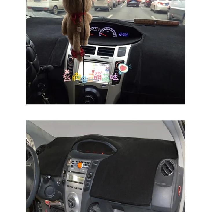 For Toyota Yaris Vitz YRS Leahead i1 EV 2006-2011 Dashmat Dashboard Cover trument Panel Sunscreen Anti-Dirt Proof Pad